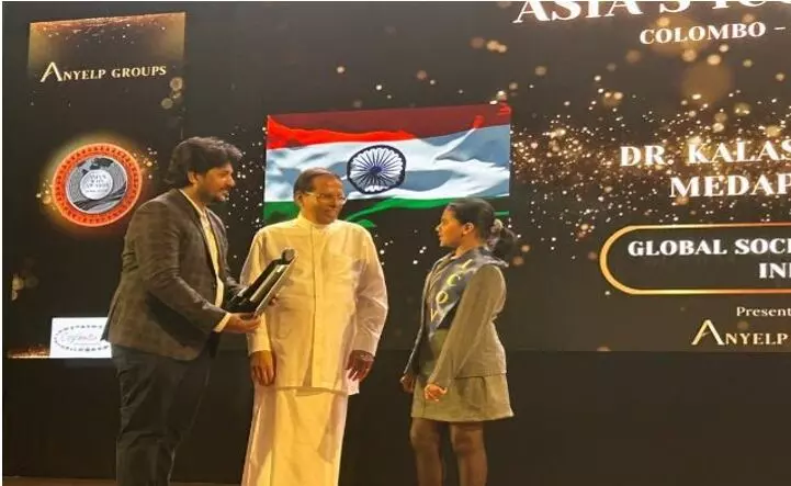 Kalasha Naidu Receives Asia Icon 2024 Award for Outstanding Social Service